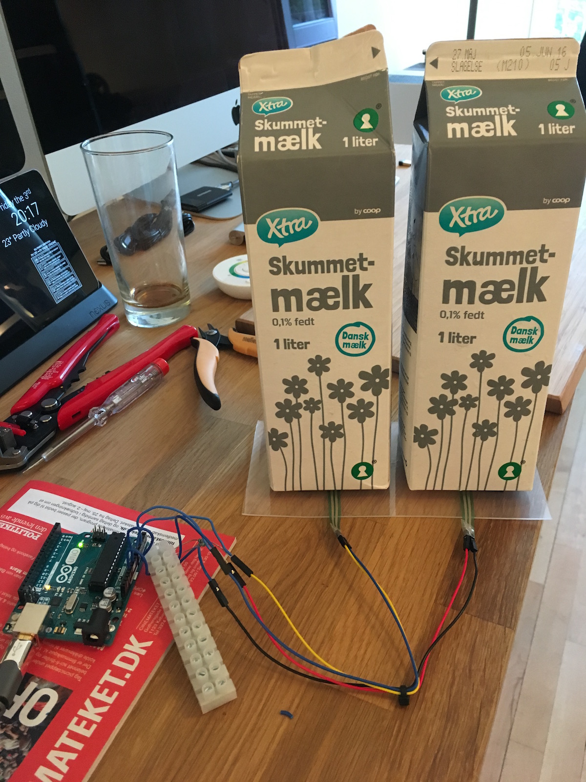 Got Milk? Building a Smart Fridge Weight Scale