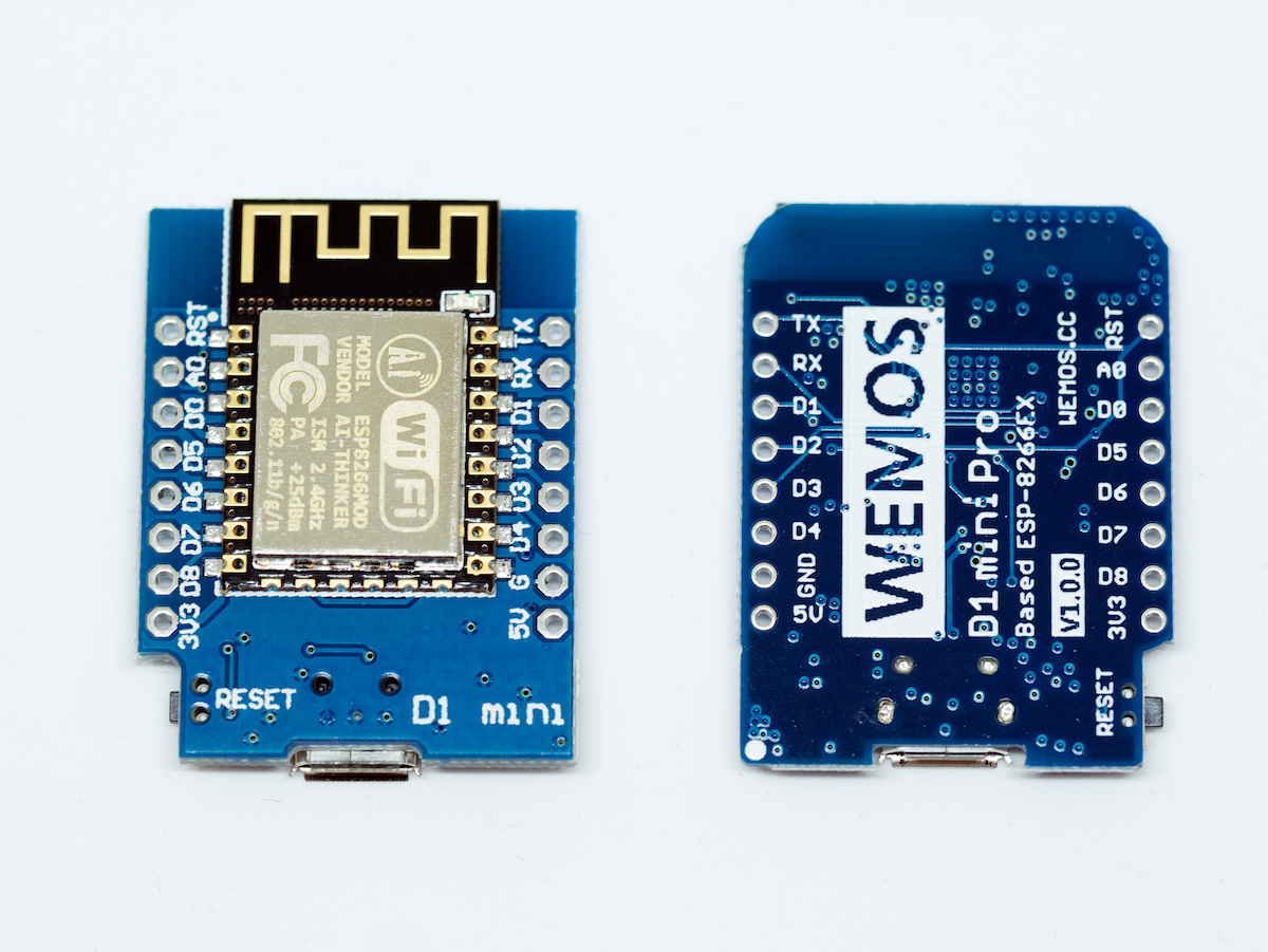 Configuring the Wemos D1 Mini Pro ESP8266 for Arduino IDE – The